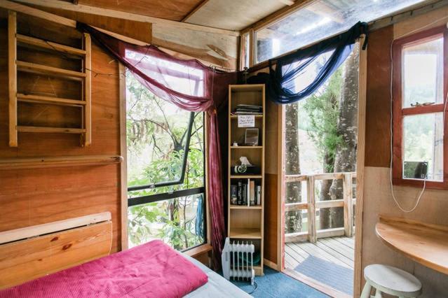 فندق The Treehut At The Rabbithole, Upper Hutt Akatarawa المظهر الخارجي الصورة
