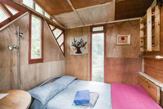 فندق The Treehut At The Rabbithole, Upper Hutt Akatarawa المظهر الخارجي الصورة